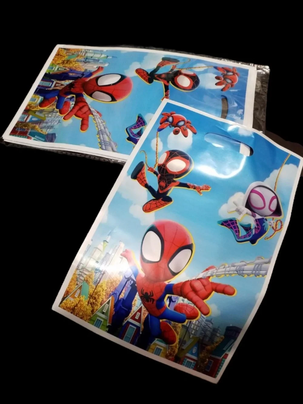 Spider-Man Themed Party Favor Bags